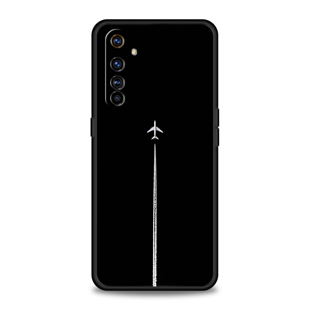 Aircraft Plane Airplane Phone Case For Realme 12 11 10 9 8 5G 7 6 GT5 GT3 GT2 Pro Plus C21 C11 C25 C35 For GT Neo 2 3 3T 5 Cover