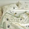 1PC Cotton Thin Quilt Lightweight Fluffy Summer Blanket Soft Breathable Summer Household Bedding Machine Washable Queen Quilt