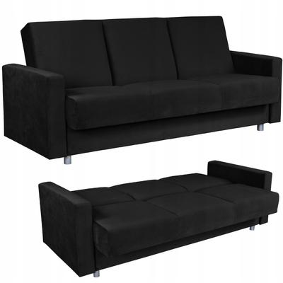 Sofa Sofa Alicja Sofa Bed Bonell Bed Family Furniture Black