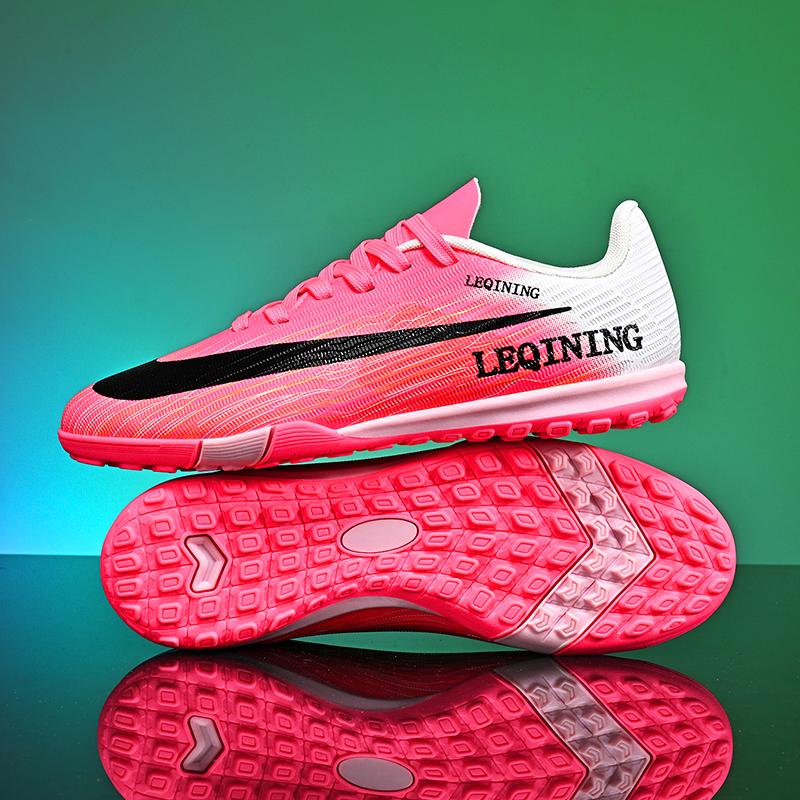 New Men Football Boots Outdoor Breathable Training Adult Cleats Soccer Shoes Sport Match Boys Non Slip Long Spikes Comfortable