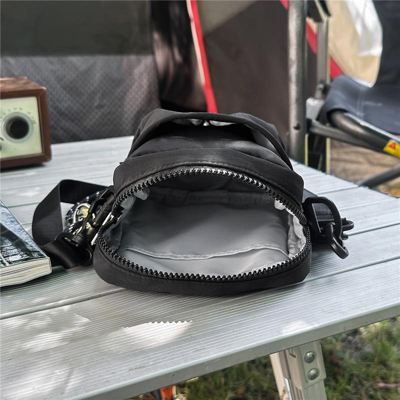 Tooling Style Small Square Bag Unisex Outdoor Crossbody Bag Waterproof Mobile Phone Shoulder Bag