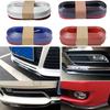 Car Bumper Lip Stickers Soft Carbon Fiber Car Rubber Bumper Strip Outside Bumper Front Lip Car Bumper Protectors