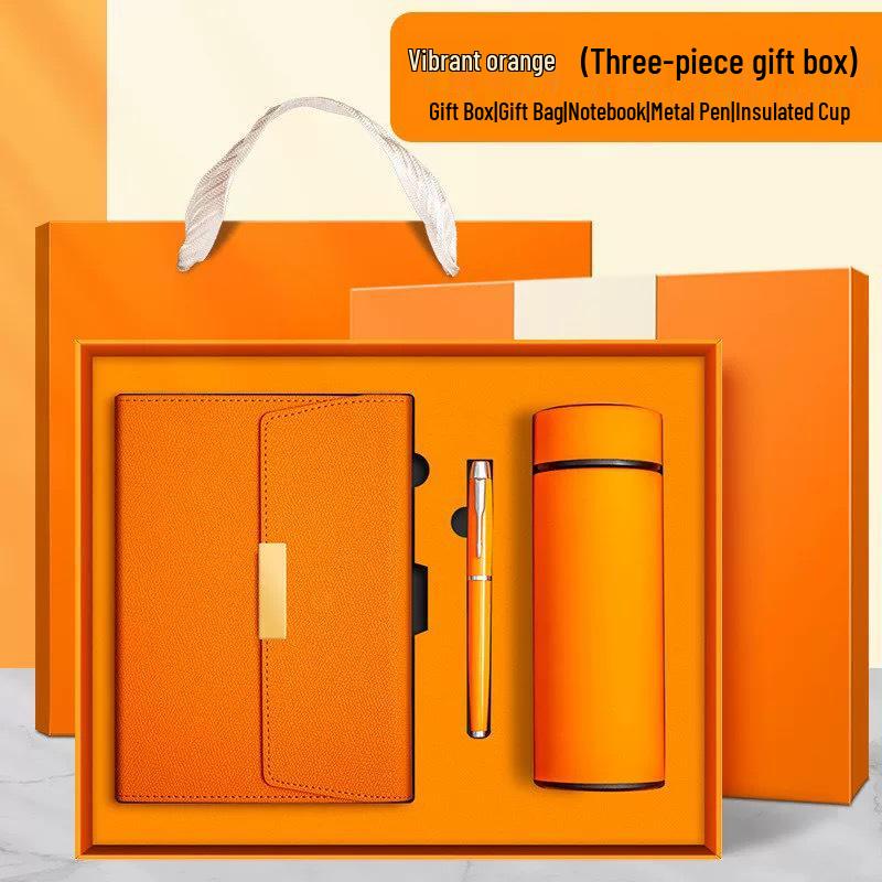 Customizable A5 Notebook Gift Set with Logo Printing - Corporate Business Souvenir