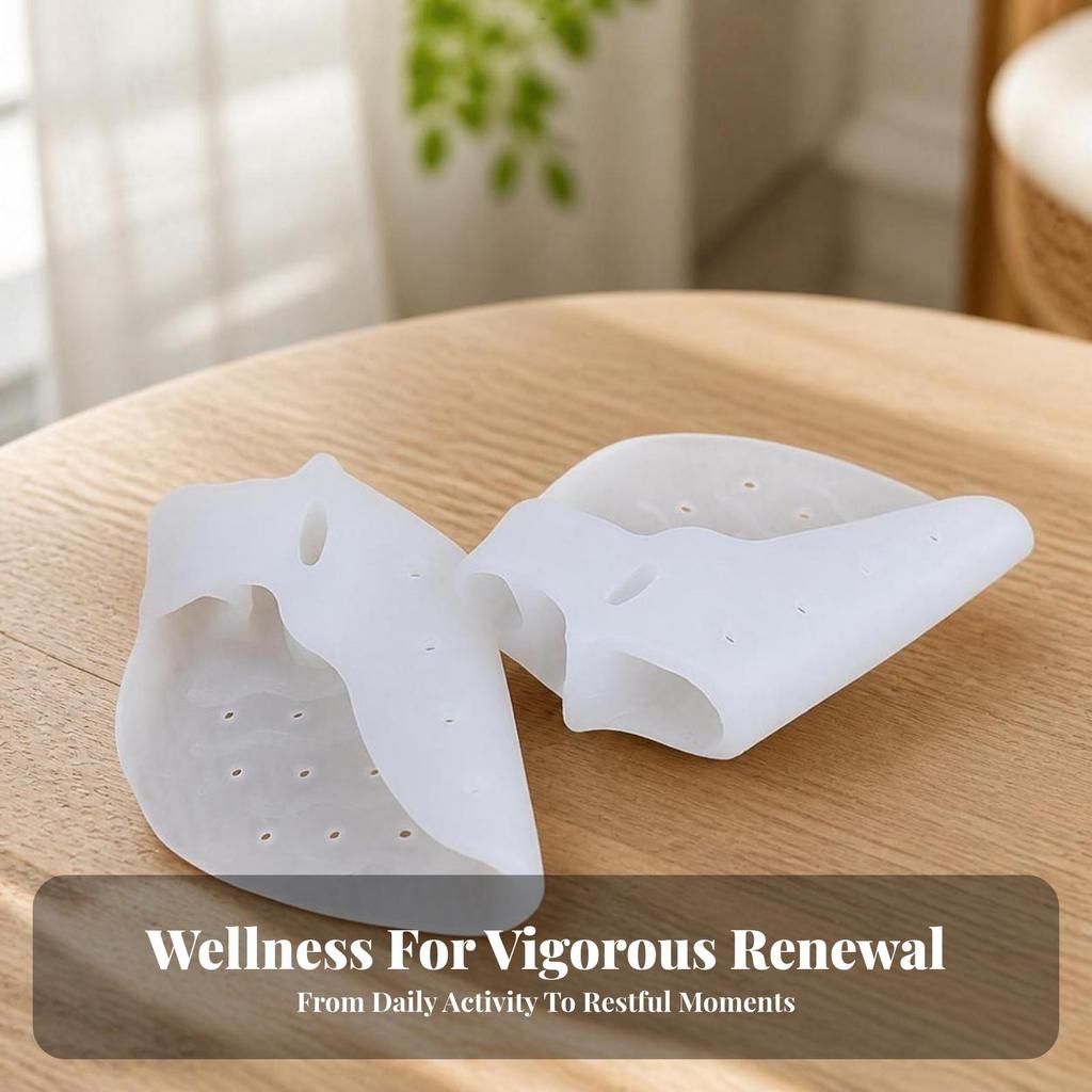 Forefoot Pad with Toe Separator Stretchy Footwear Accessory Soft for Daily Wear