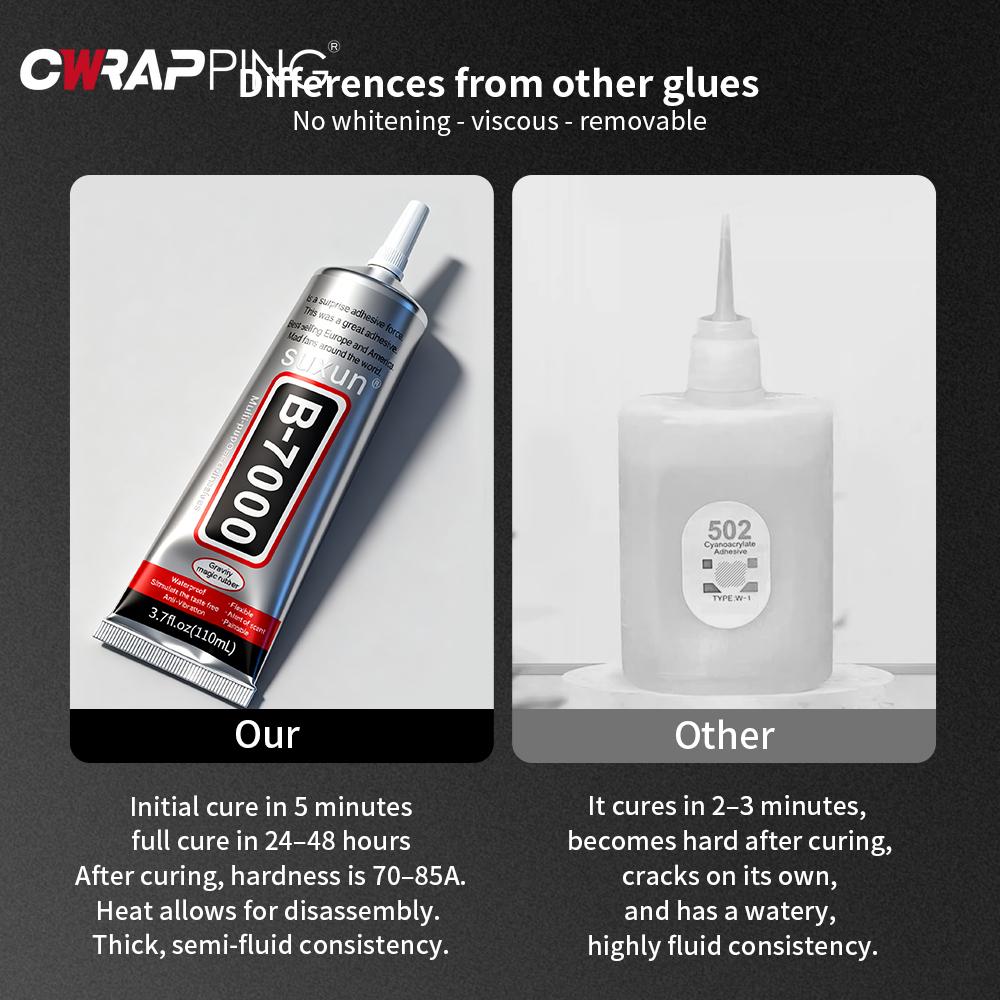 Hem Universal DIY Lim T7000 15ML 50ML 110ML Lim för Klocka Mobiltelefoner Reparation Färg Kontaktlim T-7000 Glas Plast Leksak