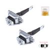 BDP1353-1 2 Pieces Rear Door Hinge Brake Stop Check Strap Limiter for Toyota Hilux MK6 N1 1997-2005 Pickup Truck 6863035050