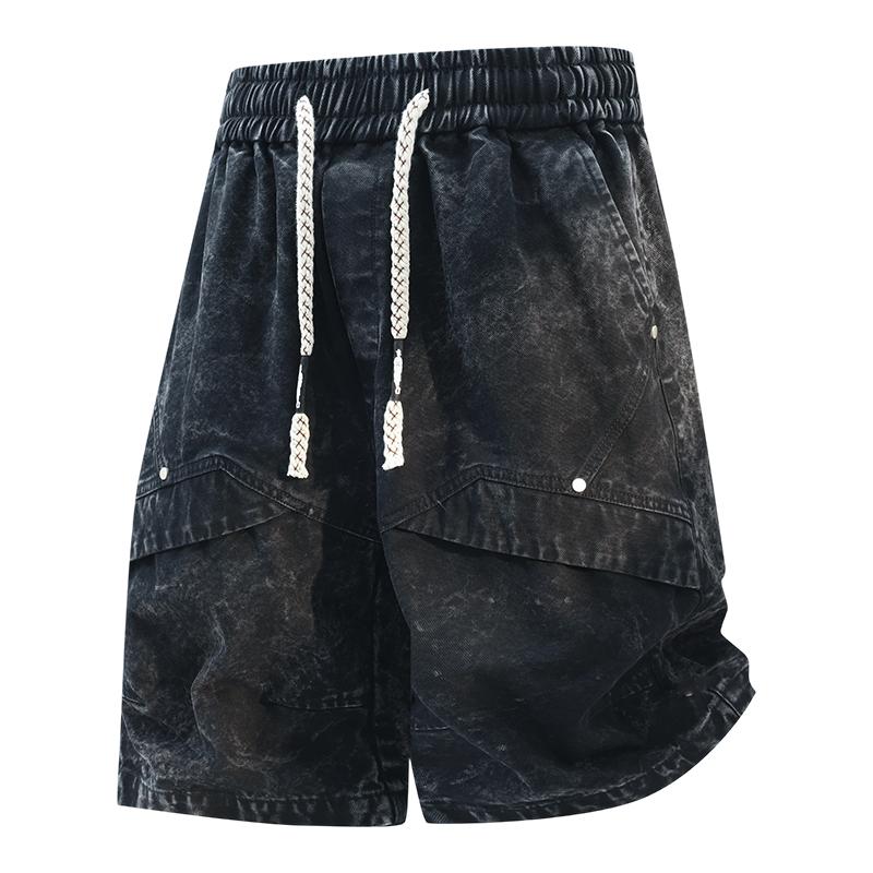 

Summer Plus Size Workwear Shorts Men s Loose Retro Multi Pocket Casual Pants M