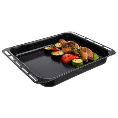 Deep Enameled Baking Tray 44.5x36x5 Cm