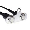 Double Head Stainless Steel LED Motorcycle Switch ON-OFF Handlebar Adjustable Mount Waterproof Switches Button DC12V Fog Light