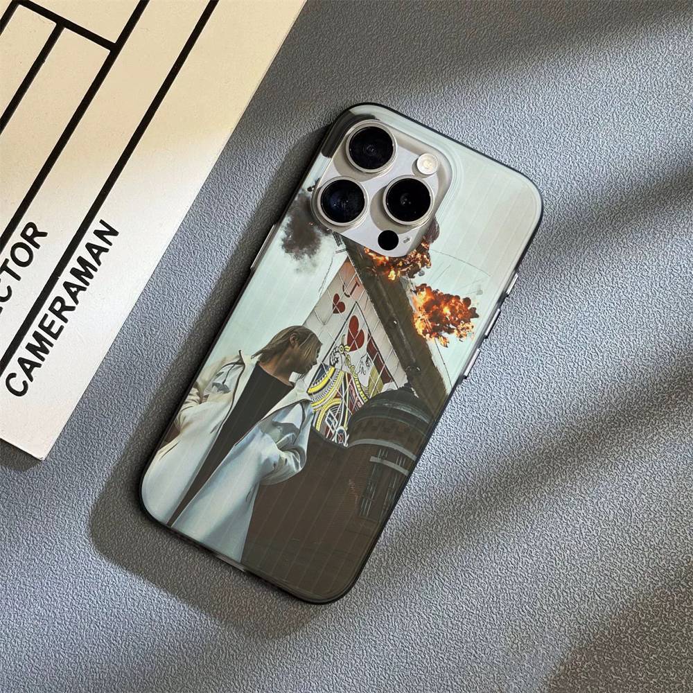 Alice In Borderland TV Suspense Soft Corrugated Transparent Phone Case For IPhone 17 15 16 11 12 13 14 Pro Max Plus Pro