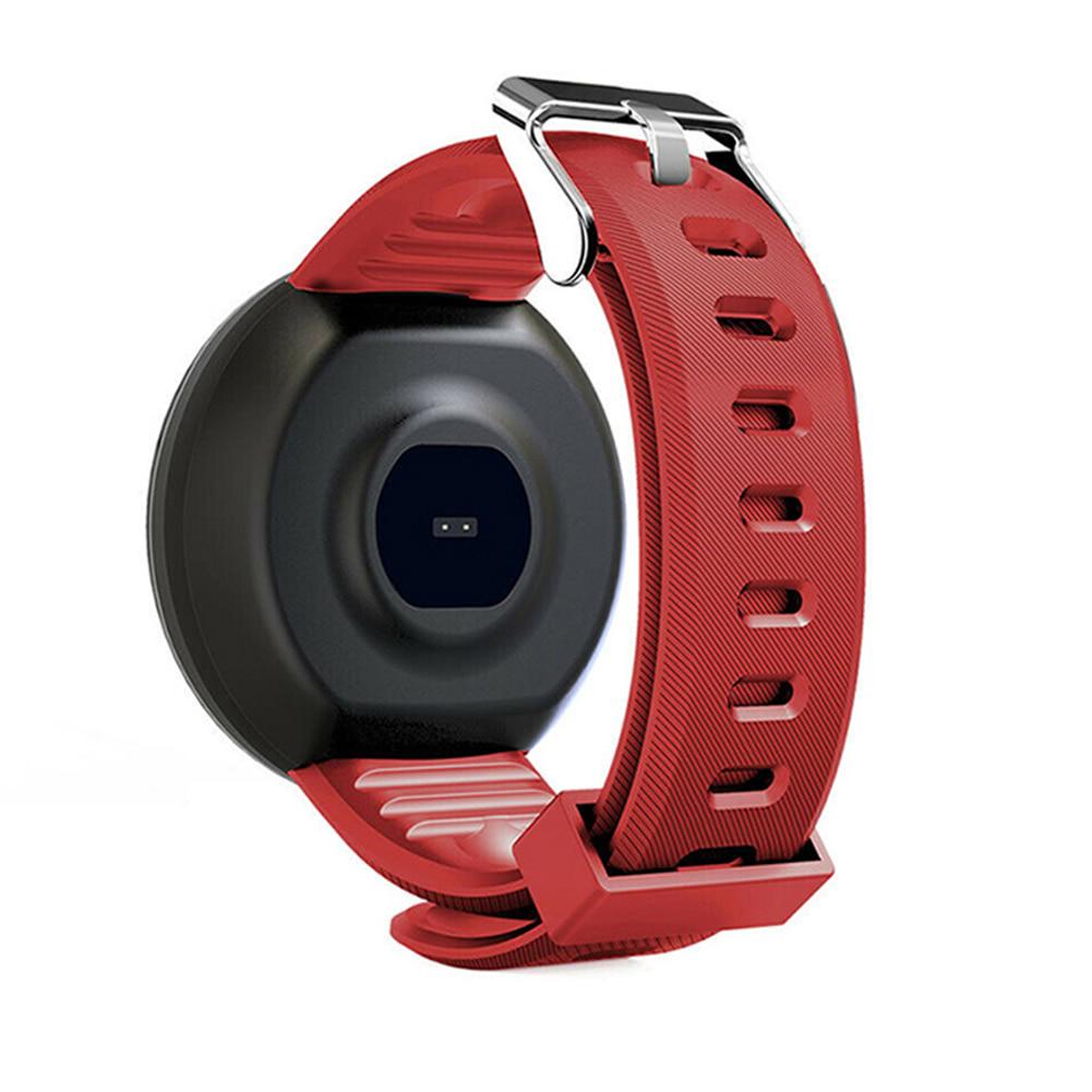Buy D18 Smart Watch Blood Pressure Heart Rate Monitor Full Touch Clock ...