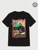 Unisex's Vintage T-Shirt "Boyz In The Hood" Themed Urban Scene Graphic Digital Print