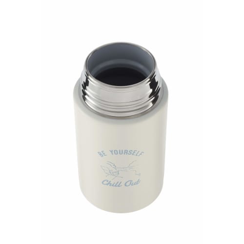 ZOJIRUSHI Water Bottle Screw Stainless Steel Mug Seamless 0.24L Dusty Blue SM-ZP24-AZ