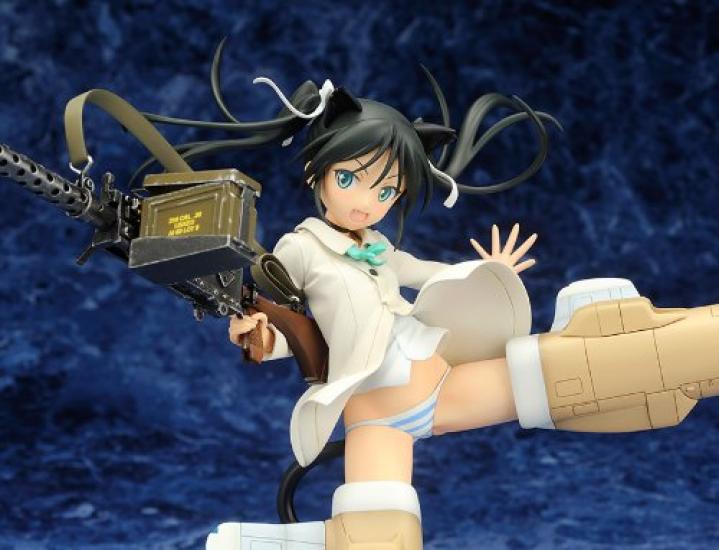 Strike Witches 2 Francesca Lucchini scale PVC painted finished (1/8 product)