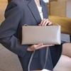 Genuine Leather Cowhide Niche Retro Tree Paste Oil Wax Armpit Bag Women's Premium Texture Baguette Simple Shoulder Messenger Bag
