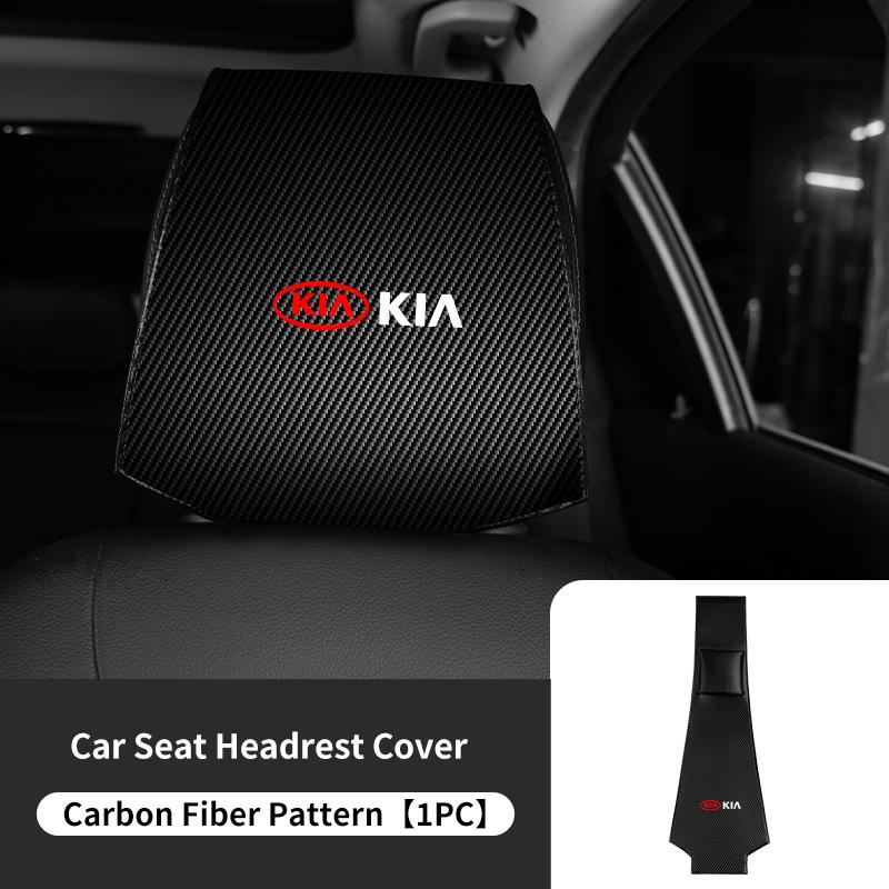 AHB1 Car Seat Headrest Pillow Cover Anti Dirty Protective Cushion For KIA K5 K2 Rio Optima Sportage Venga Sorento Stonic Forte