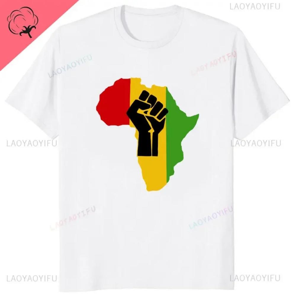 Hipster Reggae Africa Map Rasta Regae Music Vintage T Shirt Clothes 90s Hipster Short Sleeve Tshirts for Men Cotton Cool Tshirt