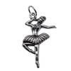 Dancing Boys Charms Girls Pendants For Dance Themed Jewelry Accessories Alloy