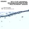 Keurig My Universal Reusable Filter with Technology Gray May K-Cup Multi-Stream - (Packaging Vary)