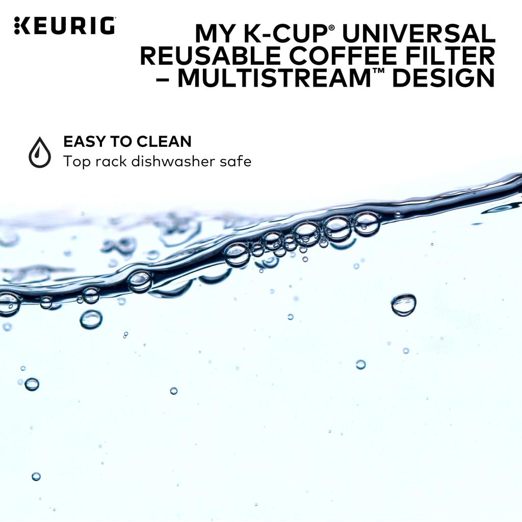 Keurig My Universal Reusable Filter with Technology Gray May K-Cup Multi-Stream - (Packaging Vary)