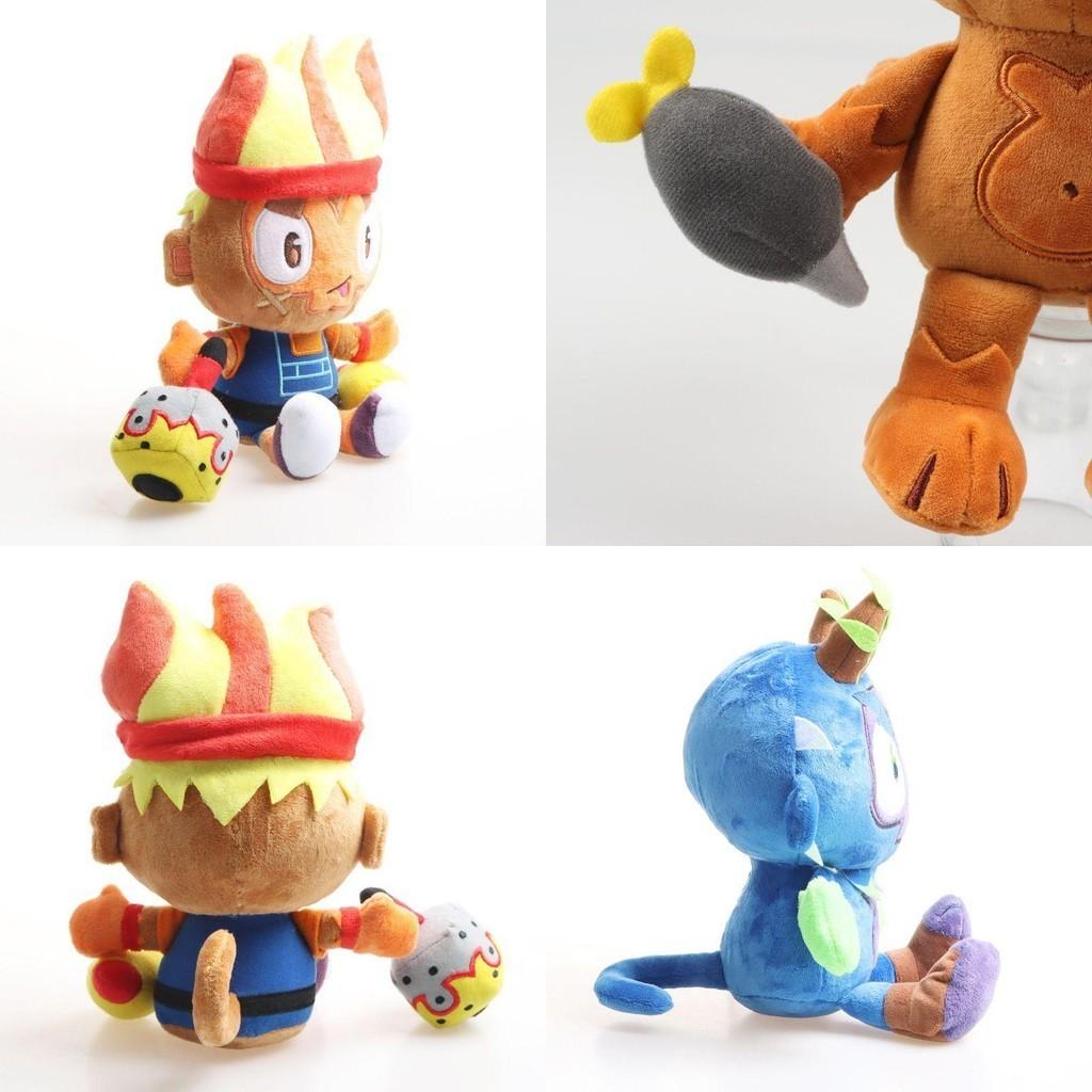 Cute Monkey Plush Toy From Bloons Td6 For Tower Defense Game Fans