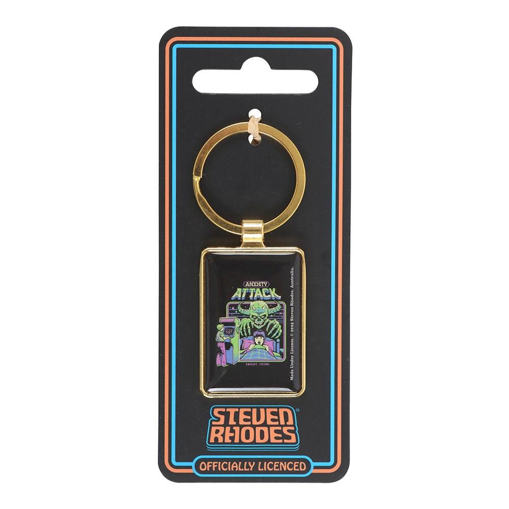 Steven Rhodes Anxiety Attack Keyring