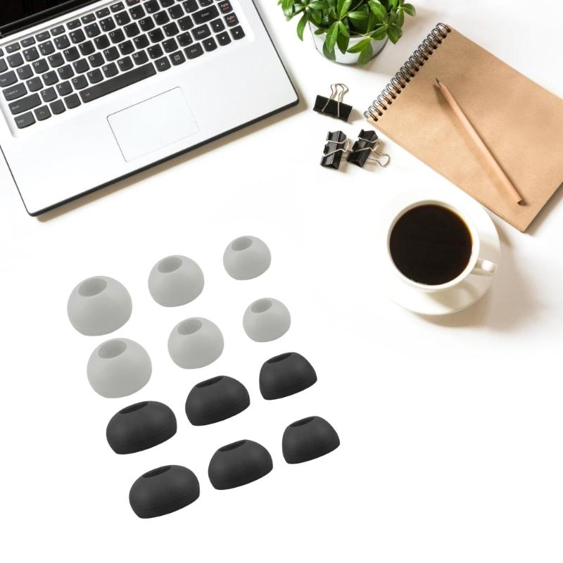 Silicone Ear Tips Ear Plugs Earbuds Covers for Endurance Run In ear Earphones Enhances Comfort and Stability