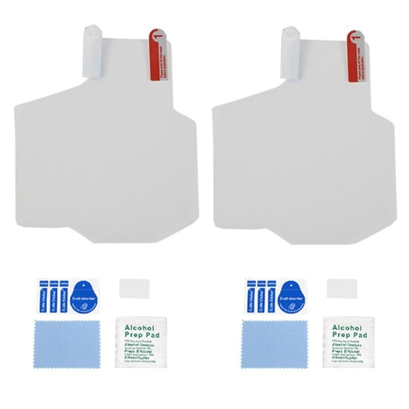 

2 Set Clear Scratchproof Instrument Film for Tenere 700 2019-2021 Motorbike Dashboard Screen Protector Easy Installation 1