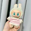 Fashion Sweater Outfit Accessories Sitting Party Pink White Striped Sweater Cup Clothing For Labubu V1 V2 Idol Cute Doll Clothes
