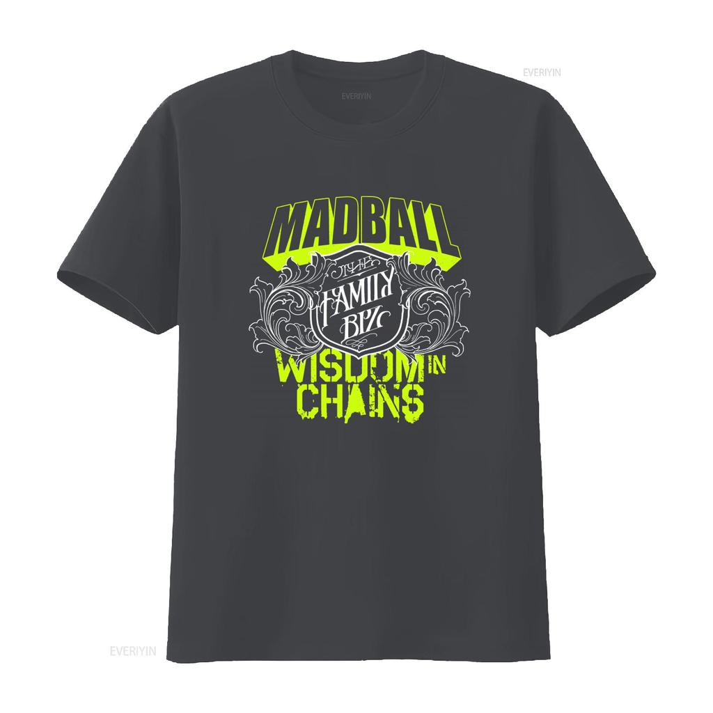 Madball And Wisdom In Chains The Family Biz Print T Shirt Streetwear Fashion Casual vintage Washed graphic Unisex homme