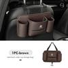 Car Seat Middle Armrest Leather Hanging Organize Storage Bag For Volkswagen VW Polo Jetta Sagitar Magotan Passat B5 B6 B7 CC Zr1