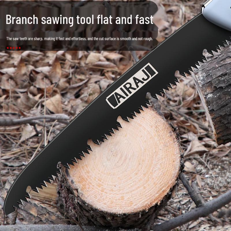 Folding Handheld Woodworking Saw for Quick Tree Cutting