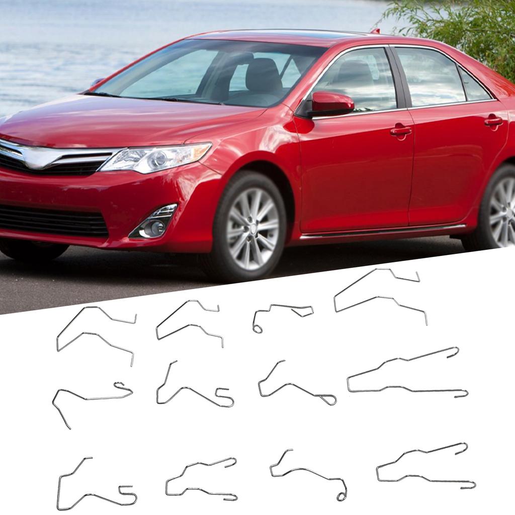 6/9/12pcs H1 H3 H4 H7 Car Headlight Bulb Retaining Clip Holder Set Retainer Spring Clips Headlamp Bulb Retaining Clip Holder