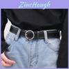 Stilvoller Schwarzer Koreanischer Mode-Taillengürtel Für Damen Und Herren Einfaches Verstellbares Design