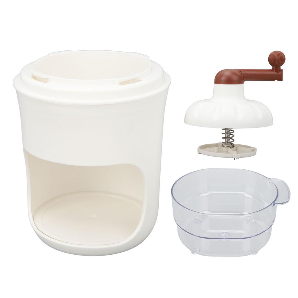 Hand Crank Ice Crusher Manual Shaved Ice Maker Machine Ice Shaver Snow Cone Machine