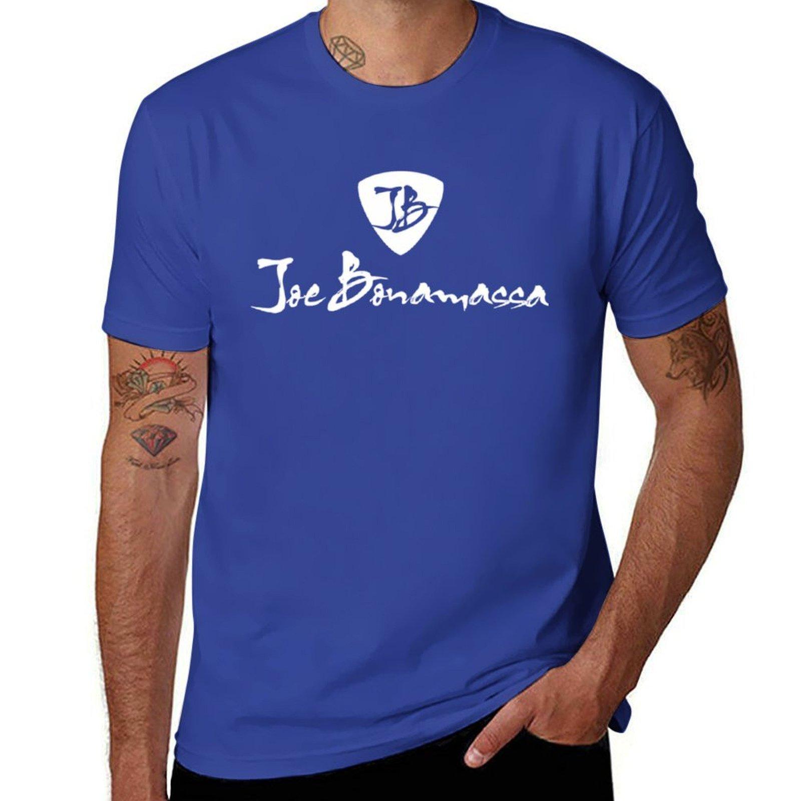 XIXI Fashion muziek blues joe bonamassa Esse T-shirt vintage t-shirts voor een jongen tops zwart heren grote maten t-shirts 2XL