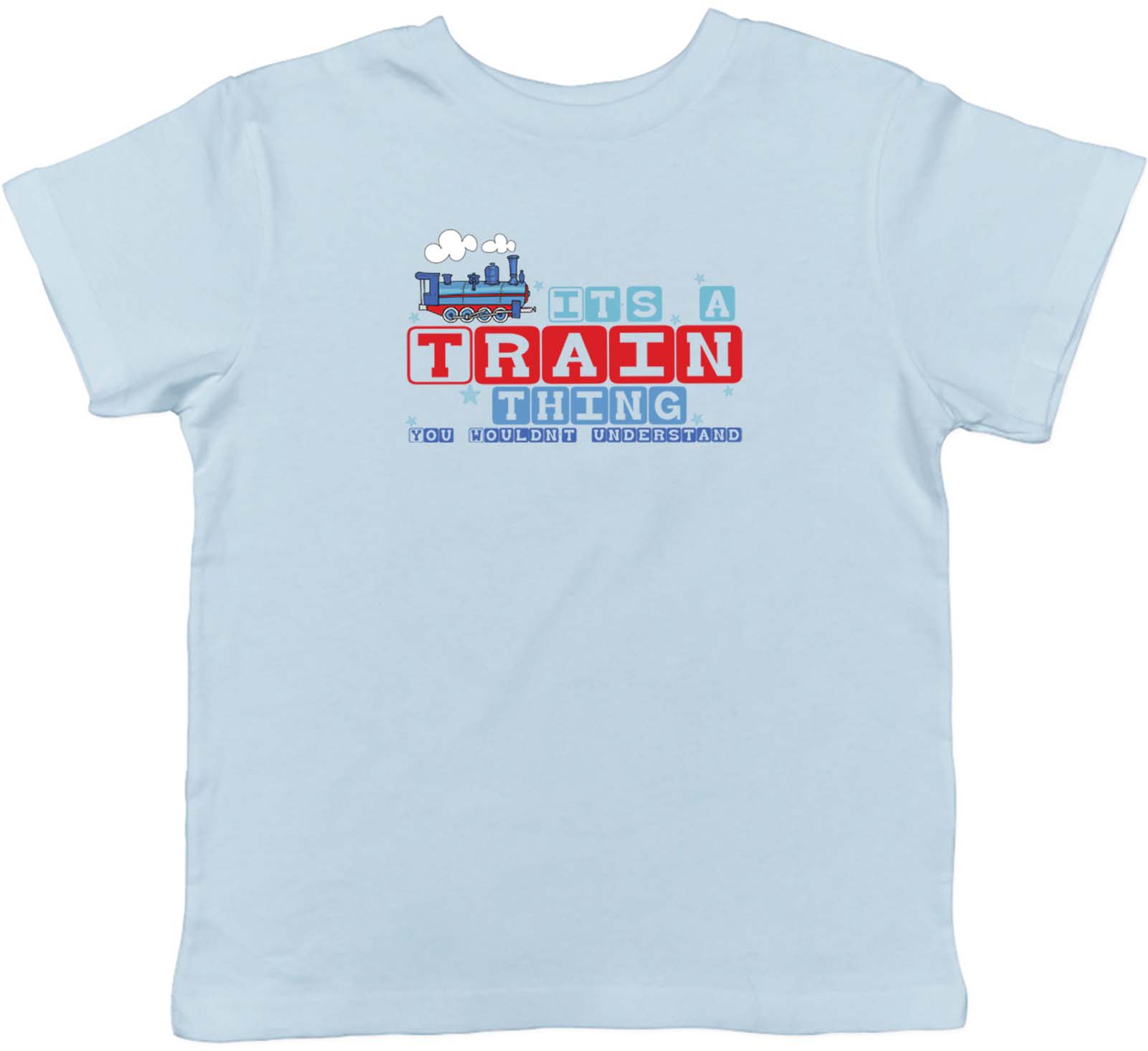 Train Thing Kids T-Shirt Locomotive Railway Station Childrens Boys Girls Gift 160
