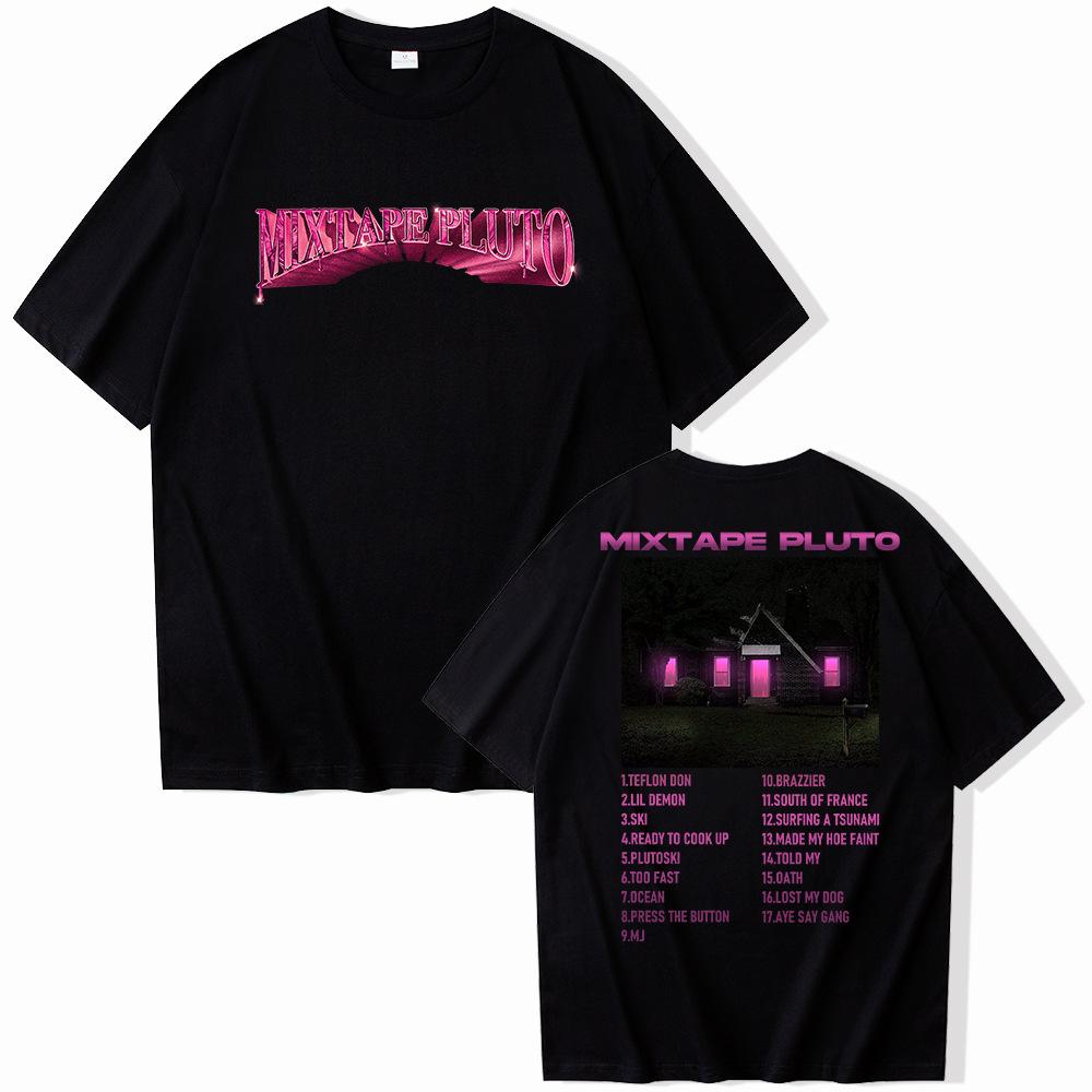 

Футболка Future Mixtape Pluto с круглым вырезом и коротким рукавом, фанаты S розовый