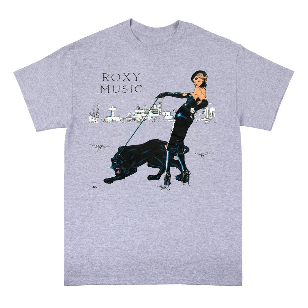 THE HIGH ROAD USA 1983 TOUR Рубашка Roxy Music Спортивно-серая Унисекс S-5XL Унисекс Футболка XL