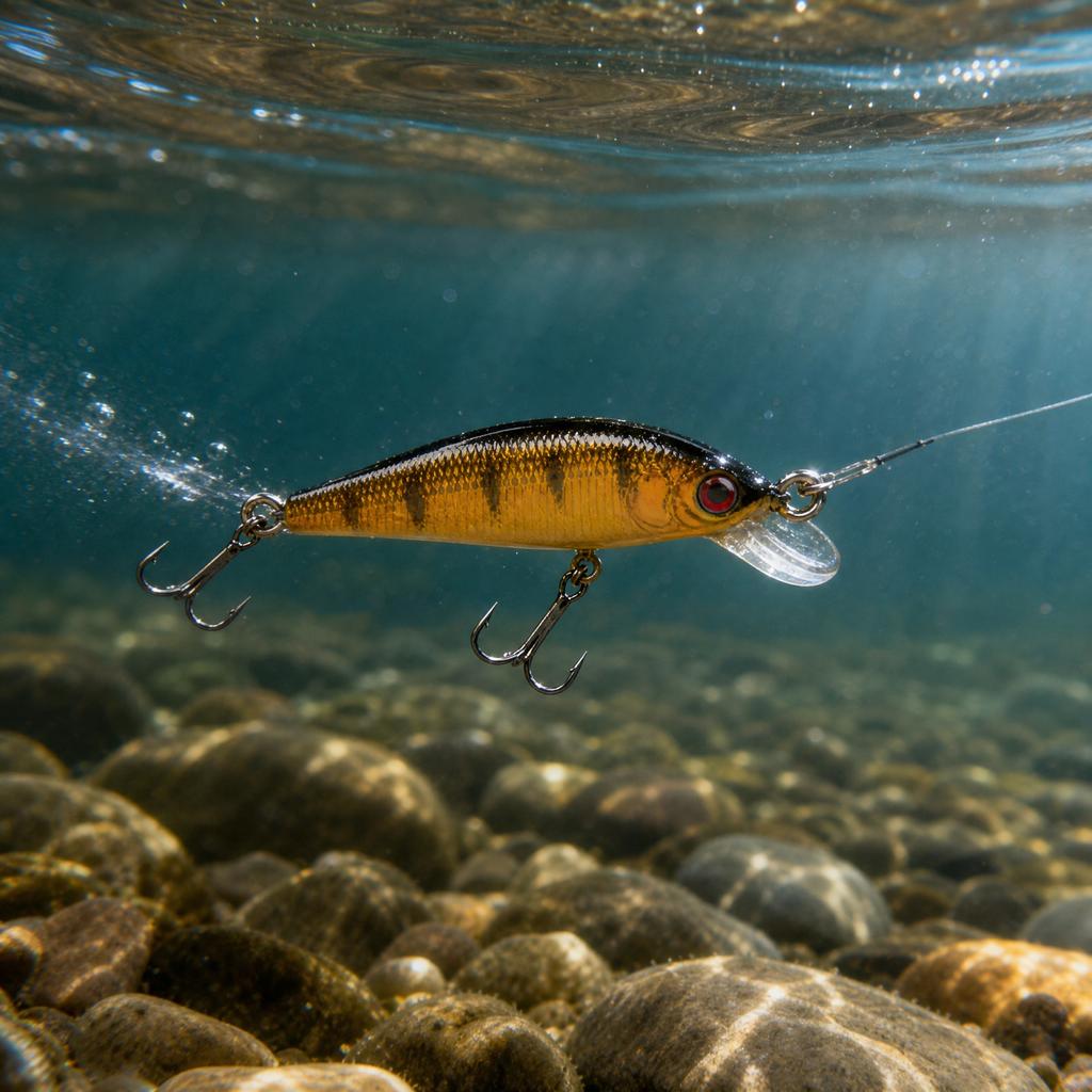 Small Sinking Lifelike Hard Plastic for Fishing In and Long Casting
