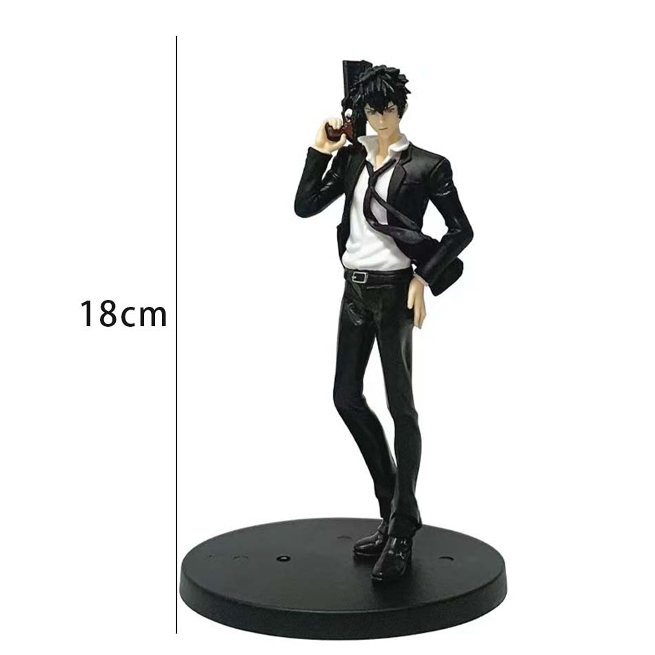 18cm Psycho-Pass Makishima Shogo Anime Figure Parade Kougami Shinya Action Figure Kagari Shuusei Figurine Model Doll Toy