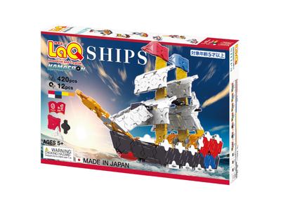 Yoshiritsu LaQ Hamacron Constructor Ships (420 Pieces + SP12 Pieces) L009050