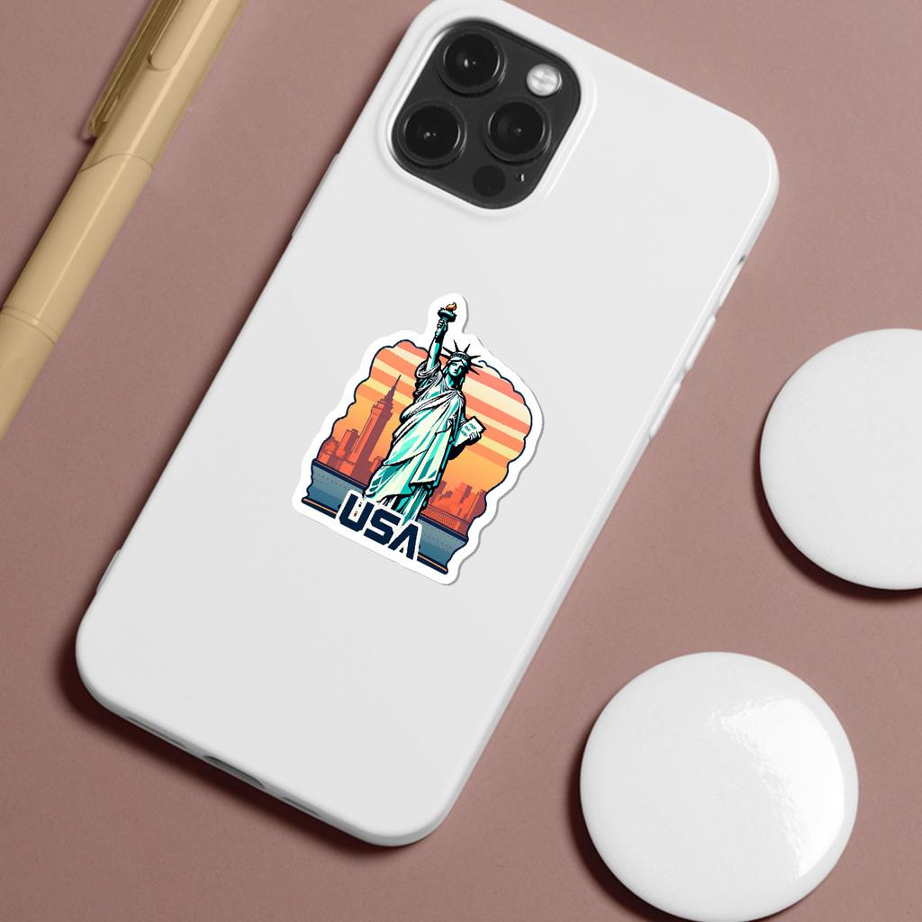 50 New Nordic Landmark Graffiti Stickers Mobile Phone Computer Suitcase Waterproof Decorative DIY Stickers