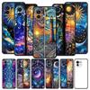 Beautiful Sun Moon Glass Phone Case Cover for Xiaomi Mi 17 15 14 13 12 11 Ultra 15T 14T 13T 12T 11T Pro Lite 5G Soft TPU Shell