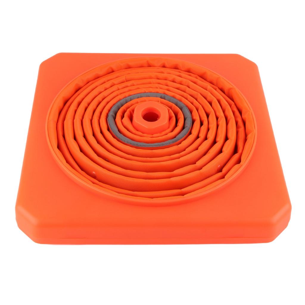 Collapsible Traffic Safety Cone 70x29x29cm Foldable Reflective Safety Road Parking Cone