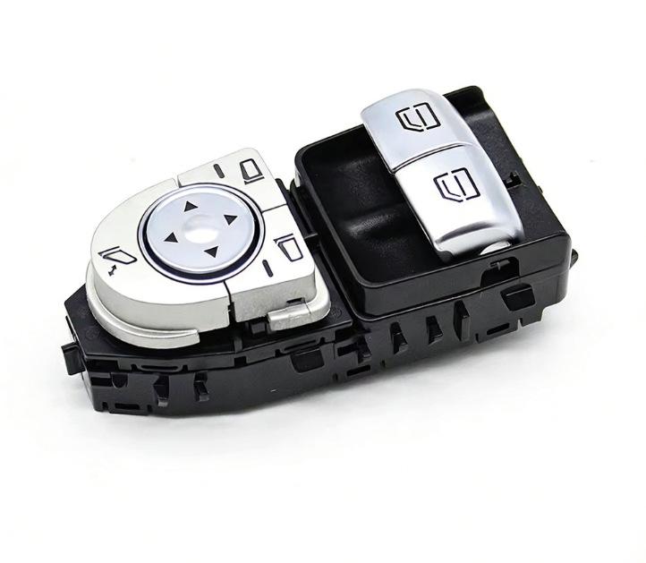 

2059057011 and 2059050302 fit the left front power window switch of Mercedes-Benz W205 and W447. 100g