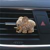 Cute Elephant Rhinestones Car Air Vent Freshener Perfume Clip Diffuser Decor