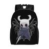 Zaino da Gioco Hollow Knight per Uomo Donna Casual Scuola Superiore Lavoro Daypack Fumetto Fantasma Borsa a Spalla per Laptop Regalo