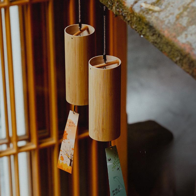 

Бамбуковые колокольчики для улицы Духовные музыкальные ударные инструменты Диапазон настройки колокольчиков для медитации Аксессуары C chord