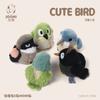 Mini  Lifelike Stuffed Plush Toys Fluffy Bird Soft Dolls Kingfisher Sparrow Fork-Tailed Sunbird Myna - Kids Birthday Xmas Gifts